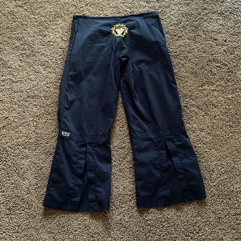 Be Present | Navy Blue full length Yoga Pants